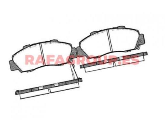 RG6607 - Pastillas de freno